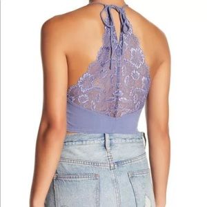 🆕 FREE PEOPLE 🌿 Chambray Bralette NWT